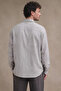 Men's Washed Patterned Long Sleeve Shirt - 2