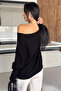 V-neck loose knit blouse (compatible with s, m, l, xl) - 4