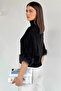 Gülseli Women's Turtleneck Sweater with Plush Detail - 4