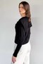 Gülseli Women's Baby Collar Zippered Knitwear Blouse - 4