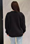 Women's Crew Neck Appliqued Sweatshirt (Appliqué Bears May Come in Different Designs) - 4