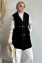 Lined, Elastic Waist, Quilted, Islamic Clothing Inflatable Vest - 2