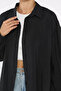Pile Detailed Women's Loose Shirt - 5