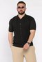 Men's Patterned Short Sleeve Knit Shirt