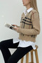 Gülseli Shirt with Garnished Patterned Knitwear Blouse - 2