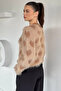 Women's Front Buttoned Bearded Knitwear Jacket (Available in S-M-L) - 4
