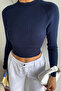 Ribbed Crop Knitwear Sweater - 3
