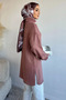 Gülseli Turtleneck Slit Hijab Knitwear Tunic - 3