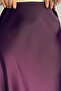 Elastic Waist Satin Hijab Skirt - 4