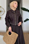 Gülseli Jean Denim Jacket Elastic Waist Skirt Hijab Double Set - 4
