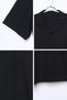 Men's Short Sleeve Apaş Collar Oversize Shirt - 3