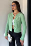 Knitted Patterned Women's Knitwear Cardigan (Available in S, M, L)