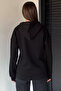 Gülseli Women's Three-Thread Shaded Hooded Sweatshirt - 4