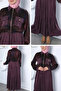 Gülseli Double Pocket Jacket Dress Hijab Two-Piece Set - 3