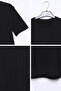 Men's Crew Neck Patterned Knitwear T-Shirt - 3