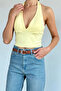 Women's Halter Neck Covered Bustier - 2