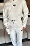 Women's Three Thread Raster Hooded Tracksuit Set - 3