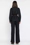Waist Belt Detailed Shirt Pants Jean Denim Two-Piece Set - 3