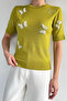 Pearl Printed Knitwear T-Shirt - 3