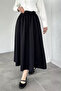 Hijab Skirt with Elastic Waist and Pockets - 2