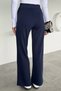 Women's Elastic Waist High Waist Palazzo Sweatpants - 4