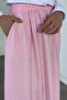 Hijab Skirt with Elastic Waist and Pockets - 4