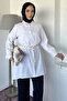 Chain Belted Hijab Tunic - 2