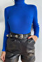 Women's Full Turtleneck Lycra Knitwear Blouse (Available in S-M-L Sizes) - 3