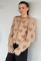 Women's Front Buttoned Bearded Knitwear Jacket (Available in S-M-L)