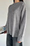 Women's Crew Neck Knit Sweater - 3