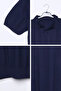 Men's Polo Neck Self-Patterned Knitwear T-Shirt - 3