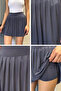 Women's Lycra Pleated Short Skirt - 5