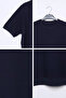 Men's Crew Neck Patterned Knitwear T-Shirt - 3