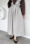 Double Belted Pleated Hijab Skirt - 2
