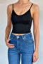 Women's V-Neck Rope Strap Bustier - 2
