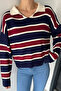 Gülseli Women's Striped Knitwear Sweater - 2