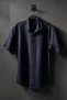 Men's Short Sleeve Linen Shirt - 2