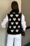 Bearded Heart Women's Knitwear Vest (Available in S-M-L) - 5