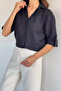Women's Elastic Waist Shirt - 2