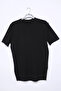Men's Crew Neck Patterned Knitwear T-Shirt - 4