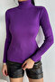 Women's Full Turtleneck Lycra Knitwear Blouse (Available in S-M-L Sizes)