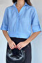 Women's Elastic Waist Shirt - 2