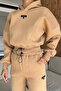 Women's Three Thread Raster Hooded Tracksuit Set - 4