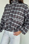 Gülseli Plaid Patterned Seasonal Jacket - 3