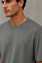 Men's Patterned Crew Neck T-Shirt - 2