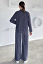 Women's Front Lace-Up Jacket and Pants Two-Piece Set - 5