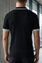 Men's Zippered Knitwear T-Shirt - 4