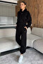 Women's Three Thread Raster Hooded Tracksuit Set