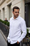Men's Single Pocket Long Sleeve Lycra Oversize Shirt - 2