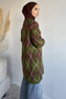 Gülseli Patterned Glittery Hijab Knitwear Tunic - 3